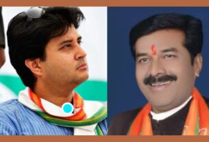 Differences between Jyotiraditya Scindia and Bharat Singh Kushwaha.