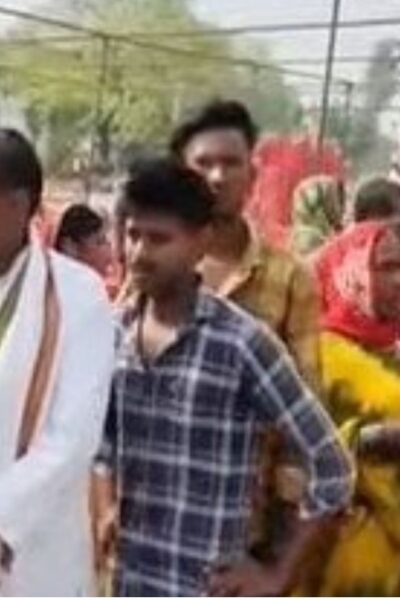 Four people died after coming in contact with high tension wire in Ghazipur